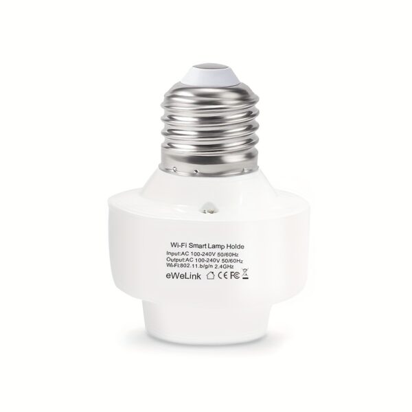 socket wifi inteligente controla cualquier foco o lampara con alexa google assistant smartphone pon horarios timers control de voz de tu foco - Imagen 3