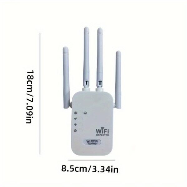 Repetidor Wifi doble banda, internet rapido en toda tu casa - Imagen 2