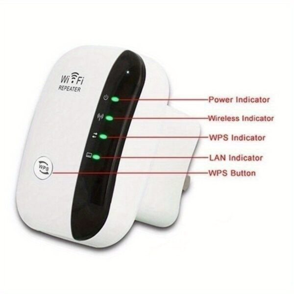 Amplificador de señal WiFi repetidor Wifi haz que llegue el Wifi a donde no llega dentro de tu casa. - Imagen 8