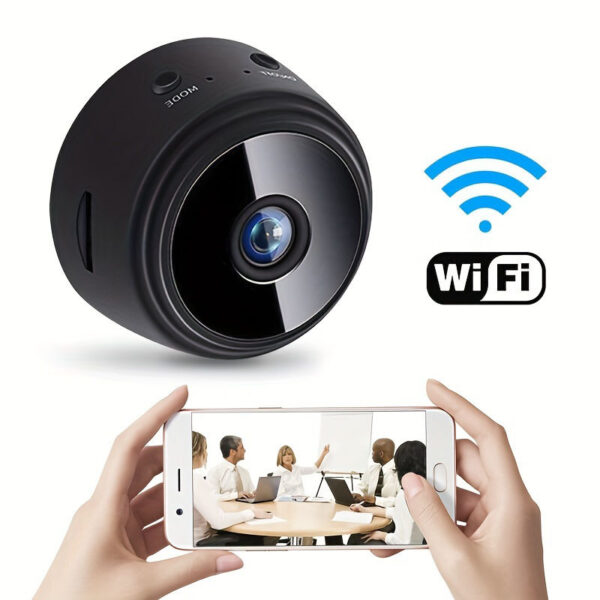 Cámara De Seguridad Para El Hogar Inteligente Mejorada, Cámara IP WiFi 2.4G Con Visión Nocturna
