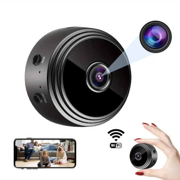 Cámara De Seguridad Para El Hogar Inteligente Mejorada, Cámara IP WiFi 2.4G Con Visión Nocturna - Imagen 10