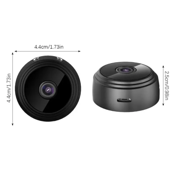 Cámara De Seguridad Para El Hogar Inteligente Mejorada, Cámara IP WiFi 2.4G Con Visión Nocturna - Imagen 6