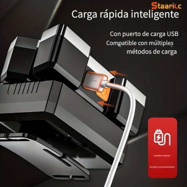 lampara para cabeza super practica recargable lampara recargable manos libre regalos practicos usb - Imagen 4
