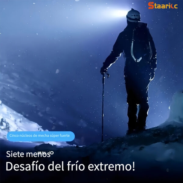 lampara para cabeza super practica recargable lampara recargable manos libre regalos practicos usb - Imagen 13