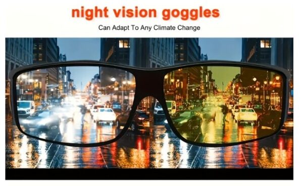 Paquete de 2 lentes, amarillos y oscuros para conducir vision nocturna se pueden usar sobre tus lentes de aumento - Imagen 3