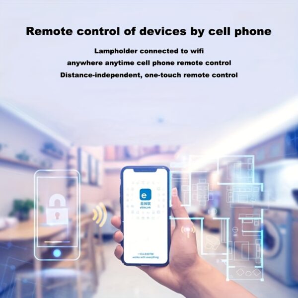 socket wifi inteligente controla cualquier foco o lampara con alexa google assistant smartphone pon horarios timers control de voz de tu foco - Imagen 10