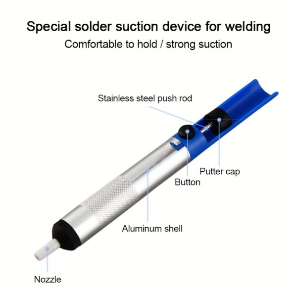 Herramienta para desoldar herramienta para remover soldadura - Imagen 8