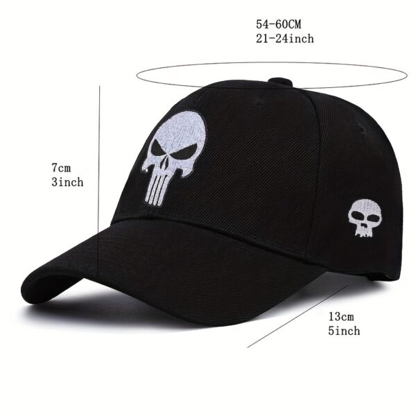 Gorra punisher gorra calavera el castigador gorras super heroes - Imagen 3