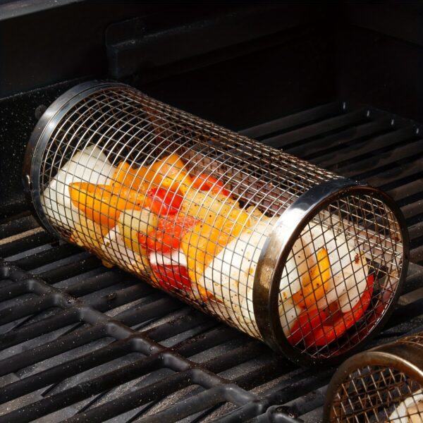 Cesta para cocinar alimentos en asador 2 tamaños disponibles - Imagen 7