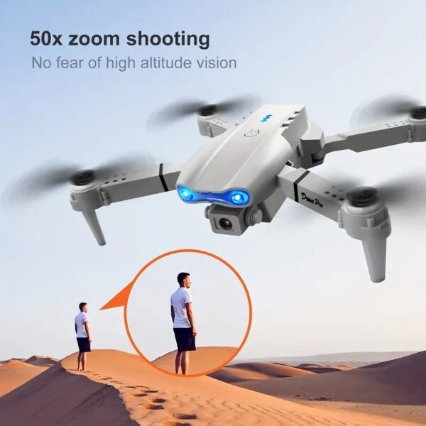 Drone Cámara Dual WiFi Juguetes De Control Remoto Para Principiantes - Imagen 6