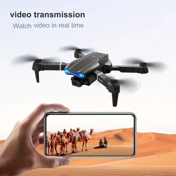 Drone Cámara Dual WiFi Juguetes De Control Remoto Para Principiantes - Imagen 8