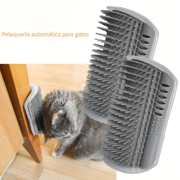 Rascador para gatos quita pelo para gatos esquinero les encanta tallarse en el - Imagen 6