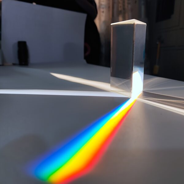 Prisma Para Experimentos Científicos Refracción De Colores Regalos Científicos Enseñar Física Niños