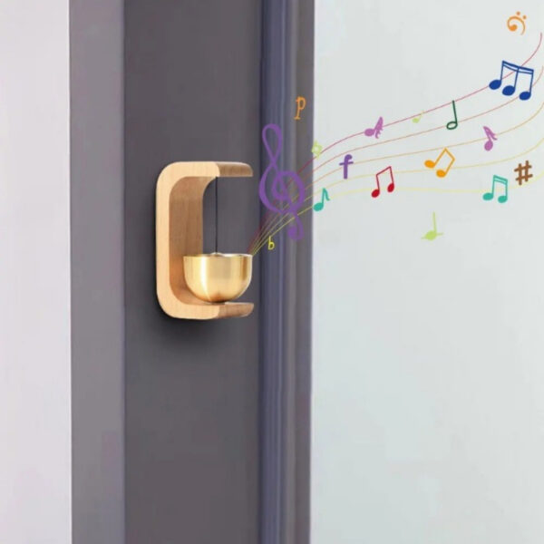 Mini campanita tibetana timbre para puertas sonido relajante - Imagen 2