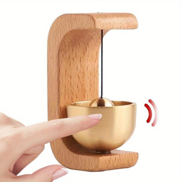 Mini campanita tibetana timbre para puertas sonido relajante - Imagen 6