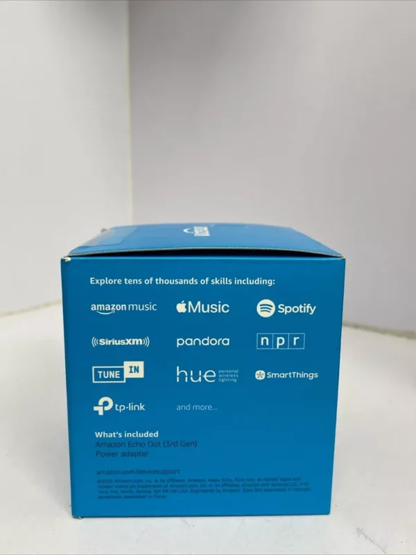 Asistente de Voz Amazon Alexa Echo Dot color Negro - Imagen 3