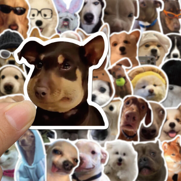 Etiquetas de Perritos Memes paquete de 50 pz. - Imagen 7