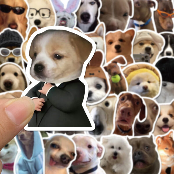 Etiquetas de Perritos Memes paquete de 50 pz. - Imagen 4