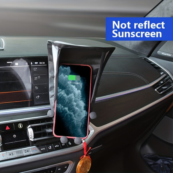Sombrilla Para Telefono Celular Didi Uber Automovil Protege del Sol tu Smartphone - Imagen 6