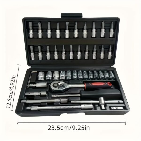 Juego de dados NewShark 46 piezas para reparaciones - Imagen 8