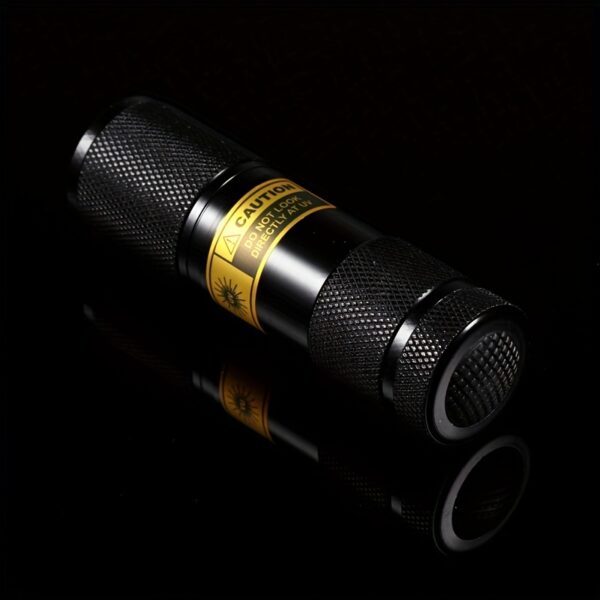Mini Linterna LED UV 9 LEDs 395-400nm para Detección - Imagen 10