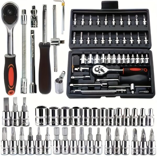 Juego de dados NewShark 46 piezas para reparaciones