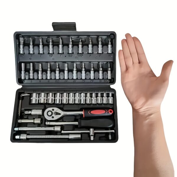 Juego de dados NewShark 46 piezas para reparaciones - Imagen 9