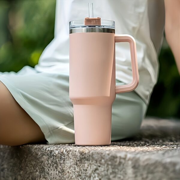 Vaso Termo de 1.2 litros Gran Capacidad Rosa - Imagen 14