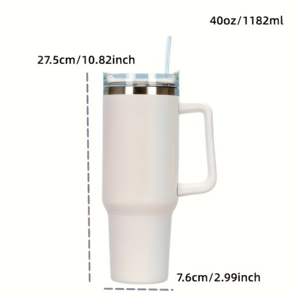 Vaso Termo de 1.2 litros Gran Capacidad Rosa - Imagen 4