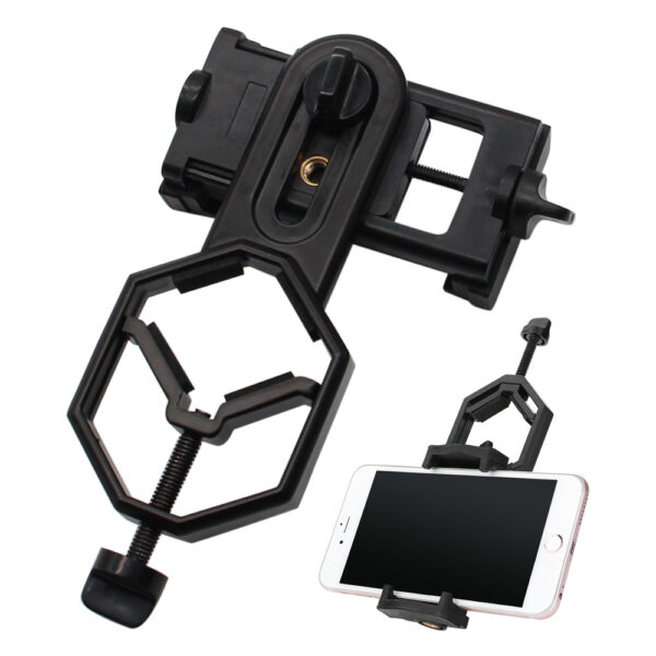 Soporte Universal para Celular con Binoculares Telescopios Monoculares o Miras Telescópicas - Imagen 6