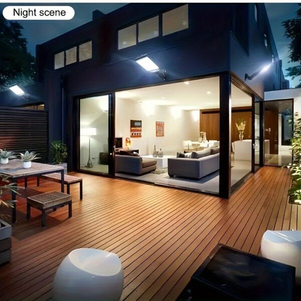Led Lampara Luz De Pared Solar Para Exteriores - Imagen 9
