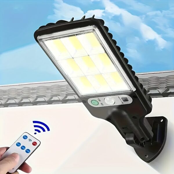 Led Lampara Luz De Pared Solar Para Exteriores