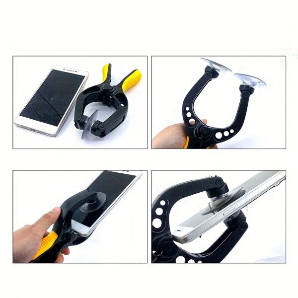 Pinza Para Abrir pantallas con ventosa para celular y tabletas herramienta universal pinzas ventosa