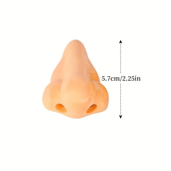 Sacapuntas Divertido con Forma de Nariz Original, Práctico y Perfecto Escuela, Oficina o Regalo - Imagen 3