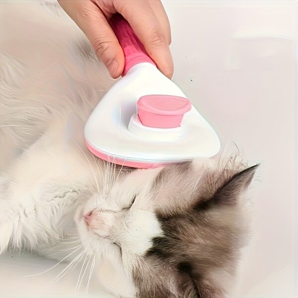 🐾 Cepillo Automático de Limpieza para Mascotas | Masaje y Eliminación de Pelo 🐶🐱 - Imagen 3
